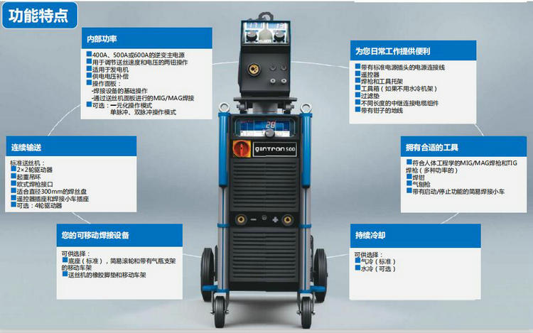 CLOOS德國(guó)克魯斯QinTron系列高級(jí)數(shù)字化雙脈沖焊機(jī)鋁合金焊機(jī)